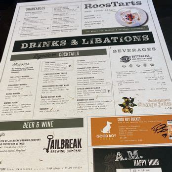 iron rooster college park menu