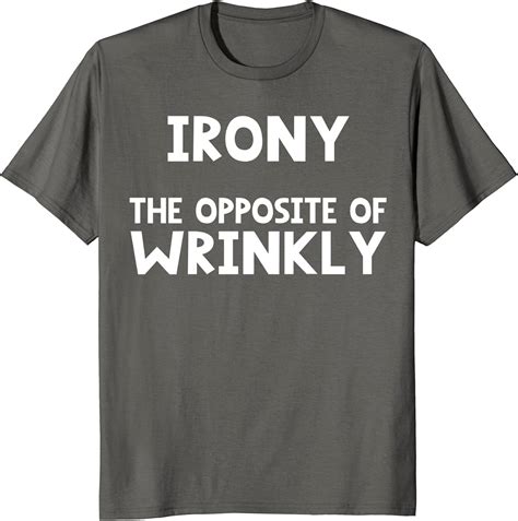 irony t shirt