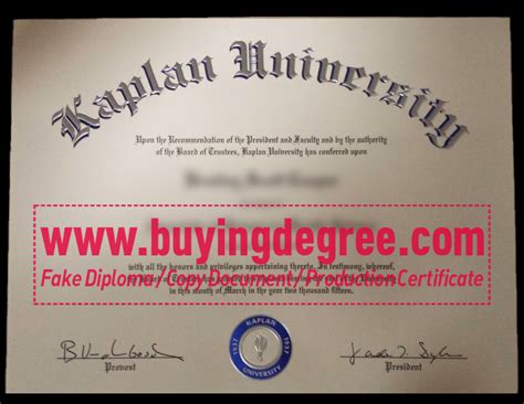 is a degree from kaplan university worth anything