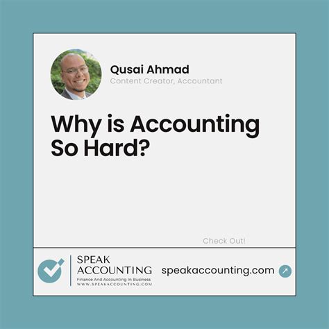 is accounting hard