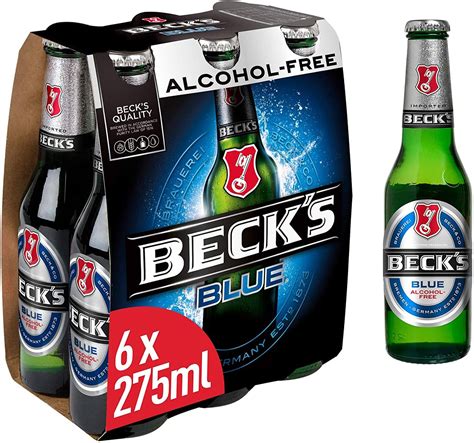 is becks blue completely alcohol free