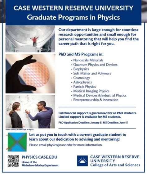 is case western good for physics