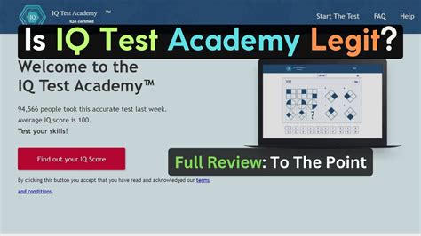 is iq test academy legit