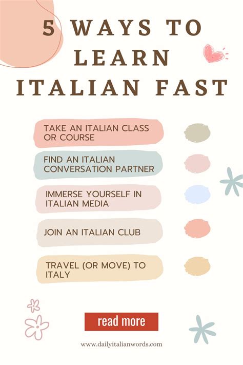 is italian hard to learn