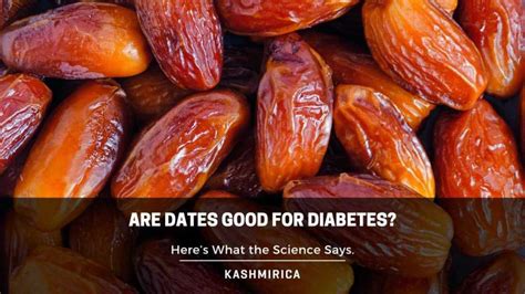 is raw dates good for diabetes