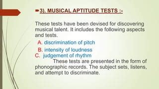 is tests a musical
