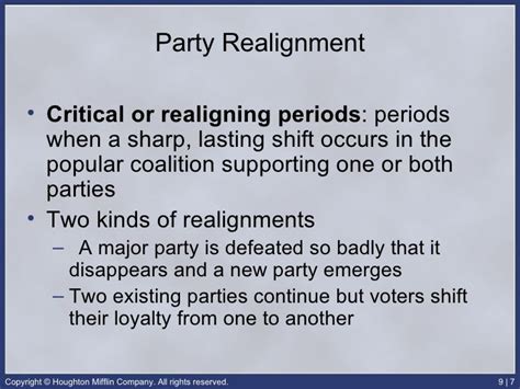 is there a alt meaning for realignment ap gov