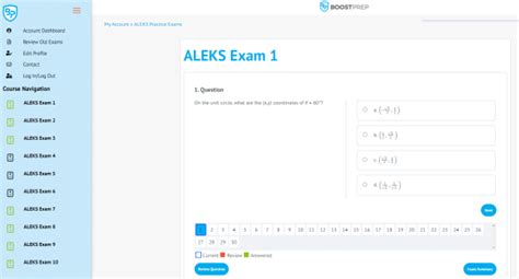 is there precalculus on the alek