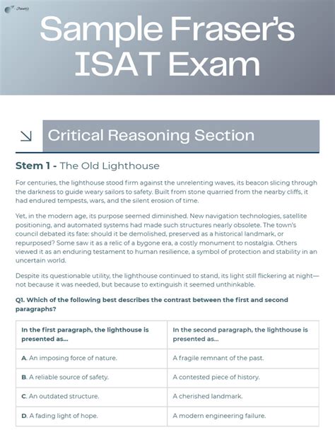 isat sample test papers PDF