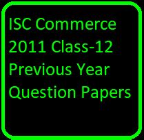 isc question papers 2011 of commerce PDF