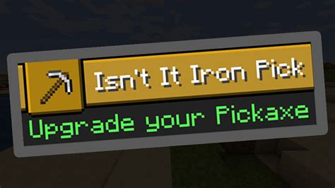 isn't it iron pick