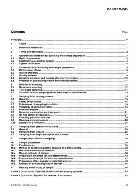 iso 3082 2000 iron ores sampling and sample preparation proc Reader