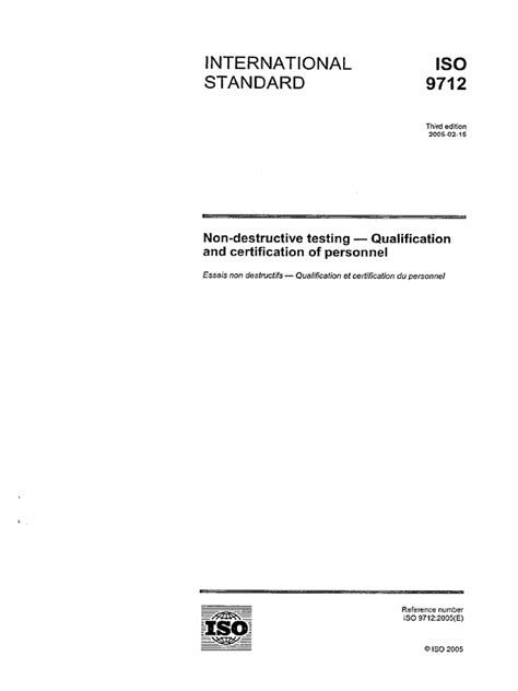 iso 9712 pdf Epub