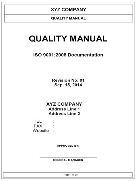 iso quality manual software pdf PDF