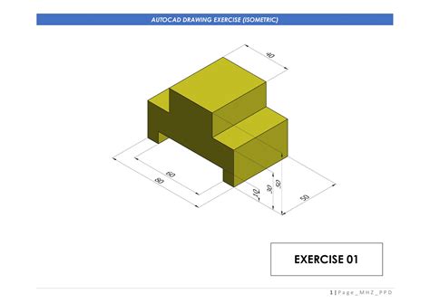 isometric drawing exercises for autocad Kindle Editon