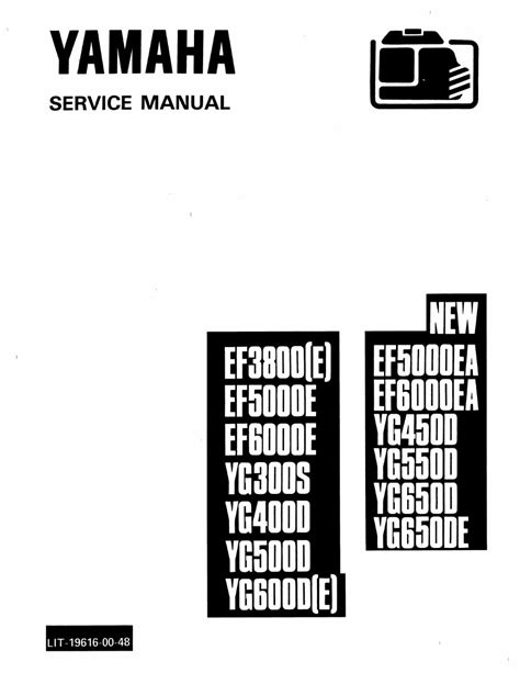 issuu yamaha generator ef3800 5000e ea ef6000e ea y by Doc