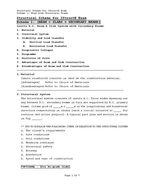 istructe exam model answers PDF