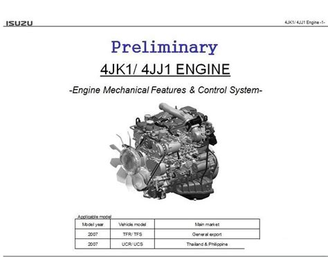 isuzu 4jj1 engine problems Reader