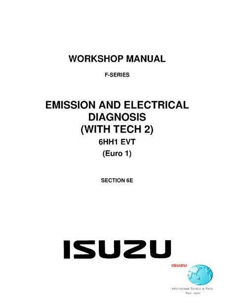 isuzu 6hh1 workshop manual Reader