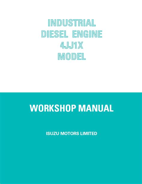 isuzu diesel engine workshop manual pdf Epub