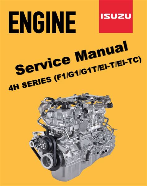 isuzu engine 4hf1 service manual Kindle Editon