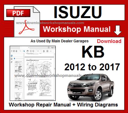 isuzu kb 250 d manual Kindle Editon