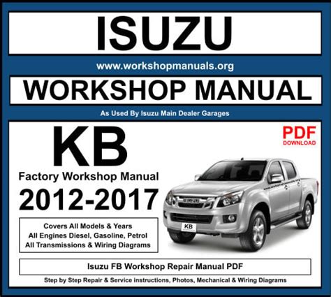 isuzu kb 280 dt workshop manual download PDF