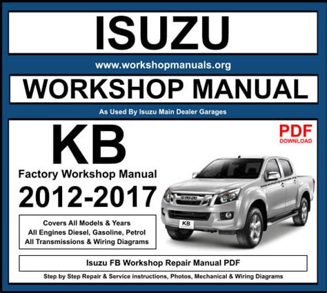 isuzu kb workshop manual Reader