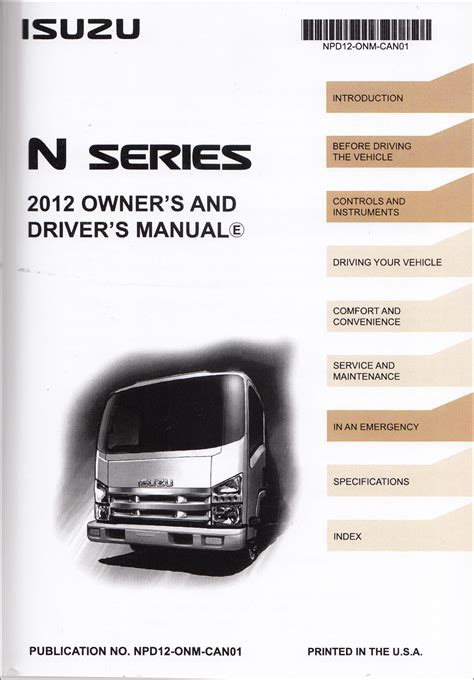 isuzu npr truck manual Kindle Editon