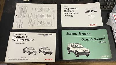 isuzu rodeo owners guide Doc