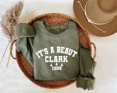 it's a beaut clark sweatshirt