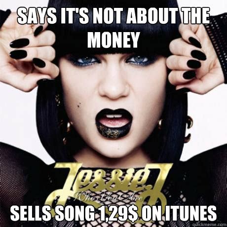 it's not about the money song