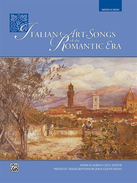 italian art songs of the romantic era medium high italian edition Kindle Editon