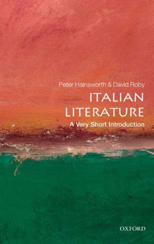 italian literature a very short introduction Doc
