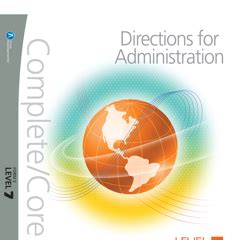 itbs form e level 7 administrator Reader