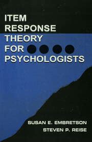 item response theory for psychologists Ebook Doc