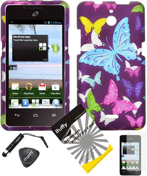 items Combo Protector Butterfly Rubberized Reader