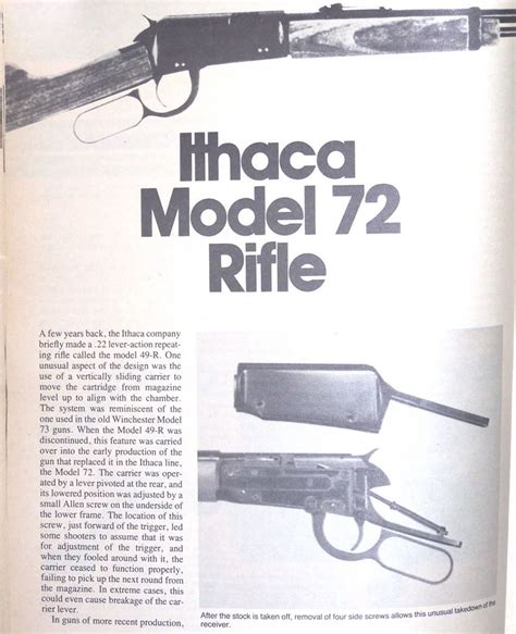 ithaca model 72 saddle gun manual Reader