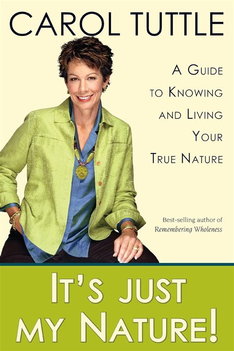 its just my nature by carol tuttle Ebook Reader