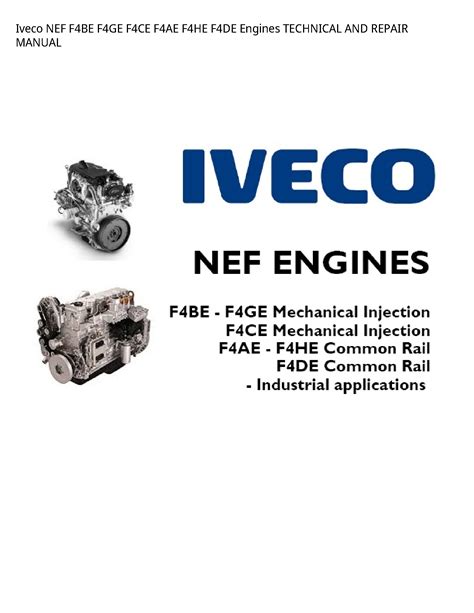 iveco engine service manual Reader