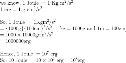 j/kg to erg/g: A Comprehensive Guide