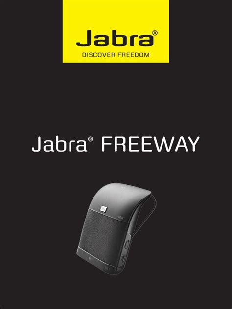 jabra freeway quick manual user guide PDF