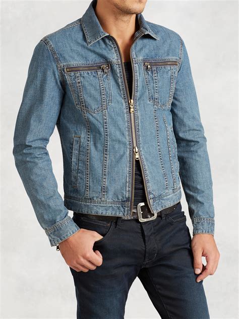 jacket mens jeans