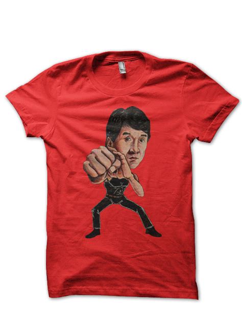 jackie chan t shirt