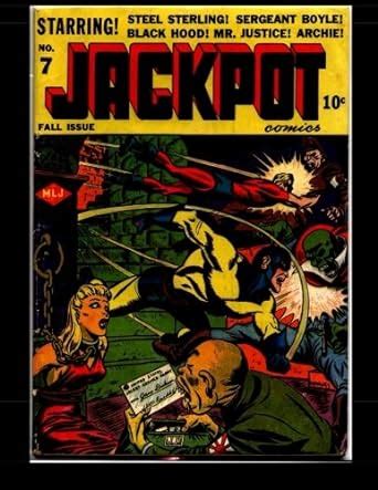 jackpot comics 7 classic golden age comic 1942 Doc