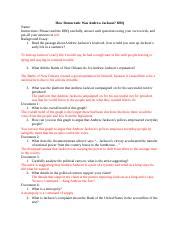 jackson dbq answer key Kindle Editon