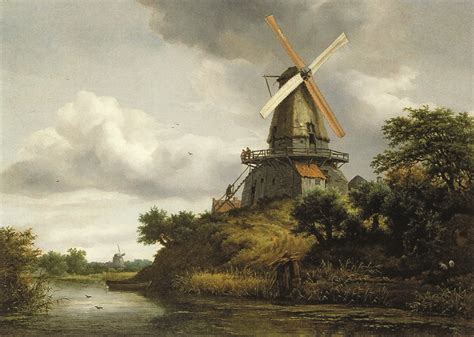 jacob van ruisdael windmills and water mills Epub
