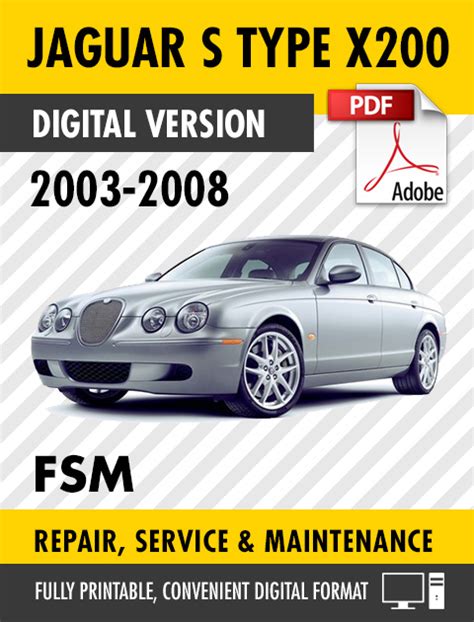 jaguar s type 2001 service manual pdf Kindle Editon