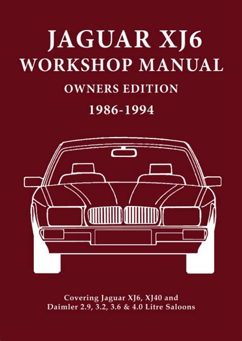 jaguar xj6 workshop manual Epub
