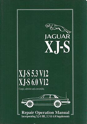 jaguar xjs repair manual s PDF